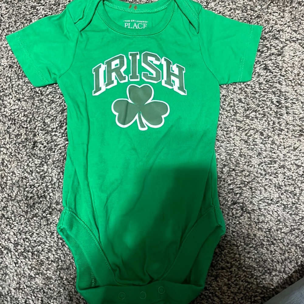 Gender neutral onesie.